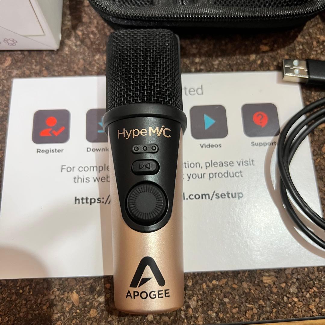 APOGEE HypeMic USB コンデンサーマイク YouTube 配信
