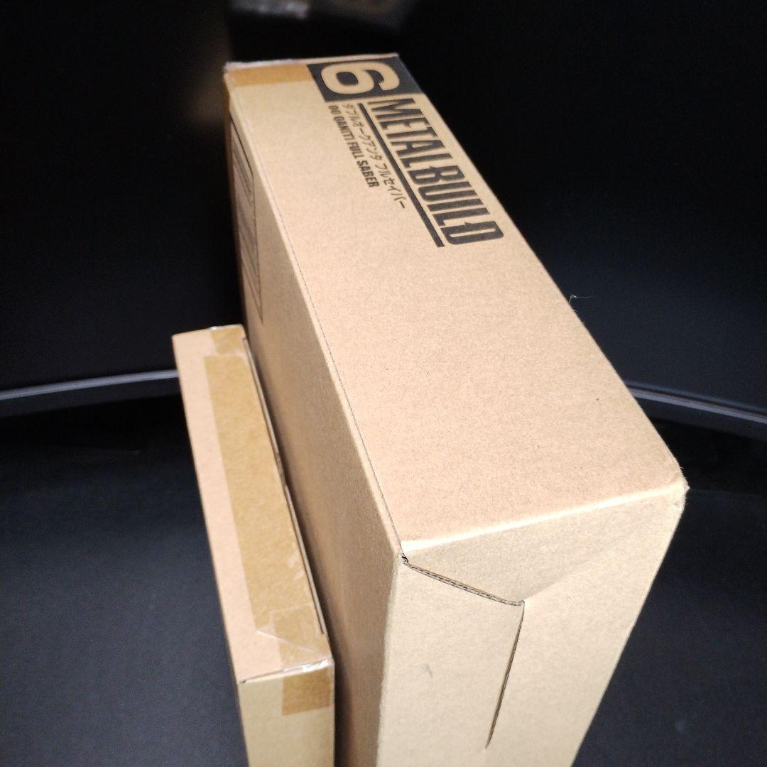 輸送箱未開封新品 MB ダブルオークアンタフルセイバー＋オプションセット