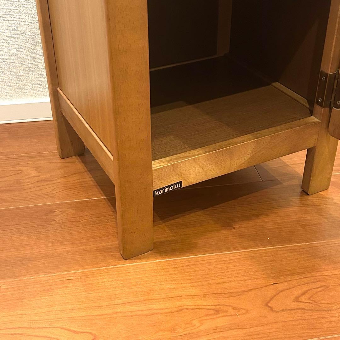 karimoku カリモク マルチチェスト 飾り台 キャビネット スリッパ収納