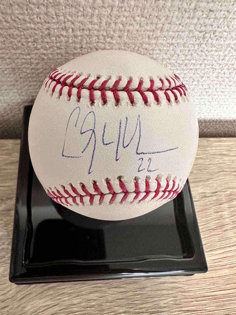 セール】【額入り】 クレイトン・カーショー選手 サインボール 証明書付き