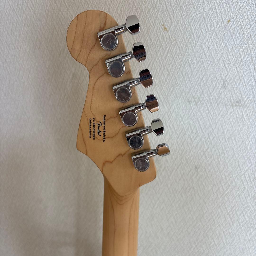 squier by fender スクワイヤー　エレキギター　ブラック