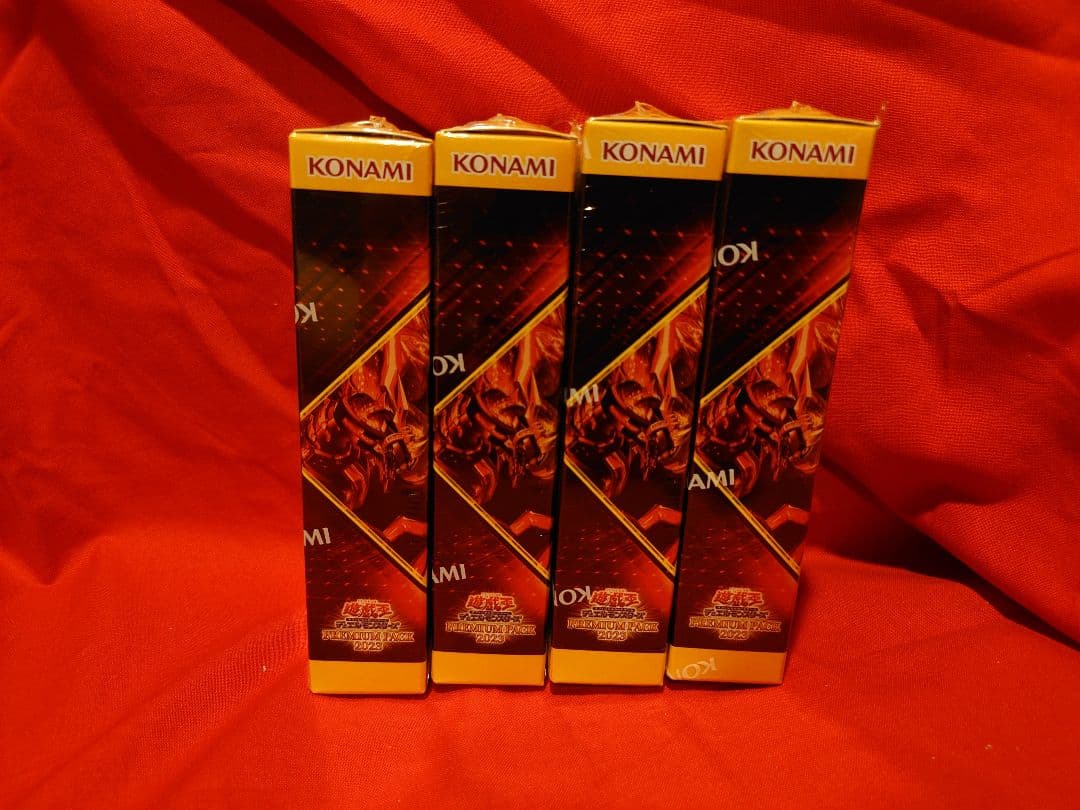 プレミアムパック　2023 4BOX 遊戯王　シュリンク付き　新品未開封