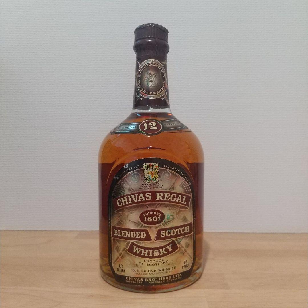 シーバスリーガル 12年 希少 オールドボトル 1970年代 ウイスキー