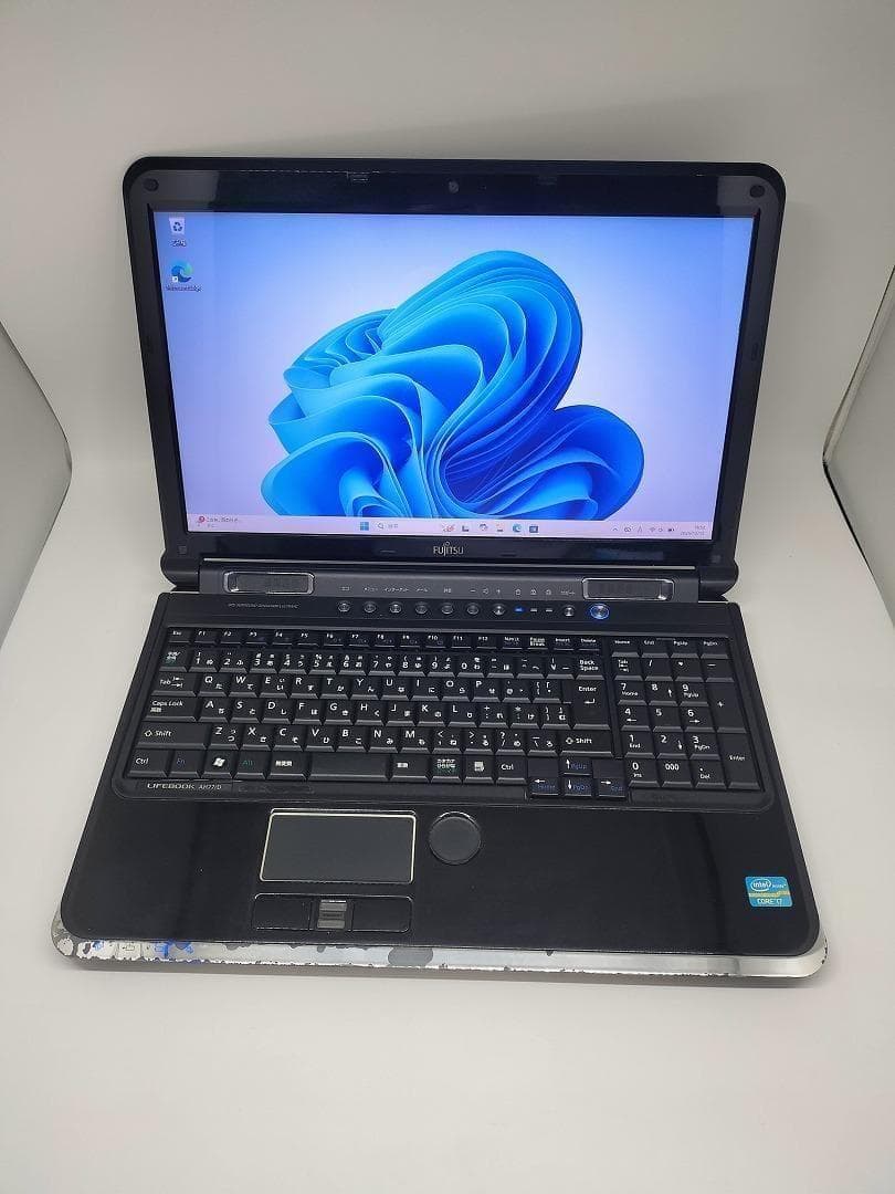 FUJITSU】爆速 Core i7/新品SSD256GBノートパソコンB12 - メルカリ