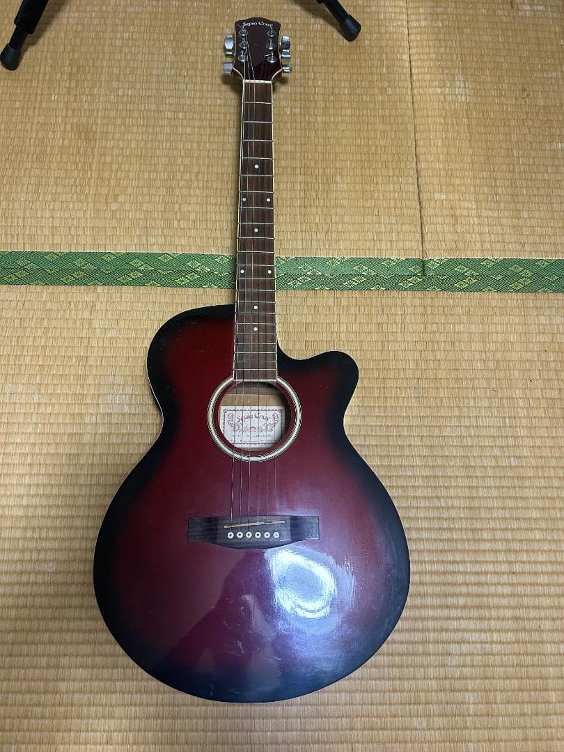 ○SepiaCrue EAW-180/WRS アコギ 音出し確認済み Sepia Crue エレアコ