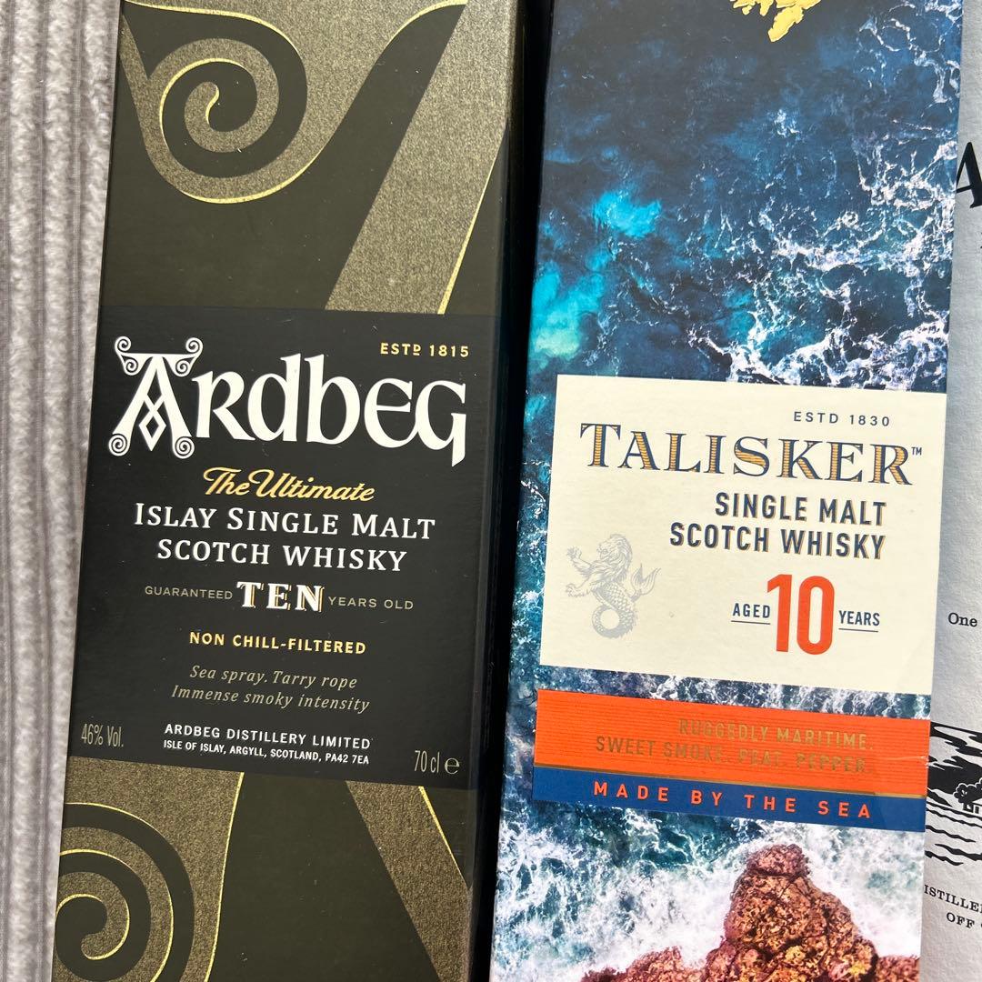 スコッチウイスキー4本 アードベックタリスカーラフロイググレンフェ