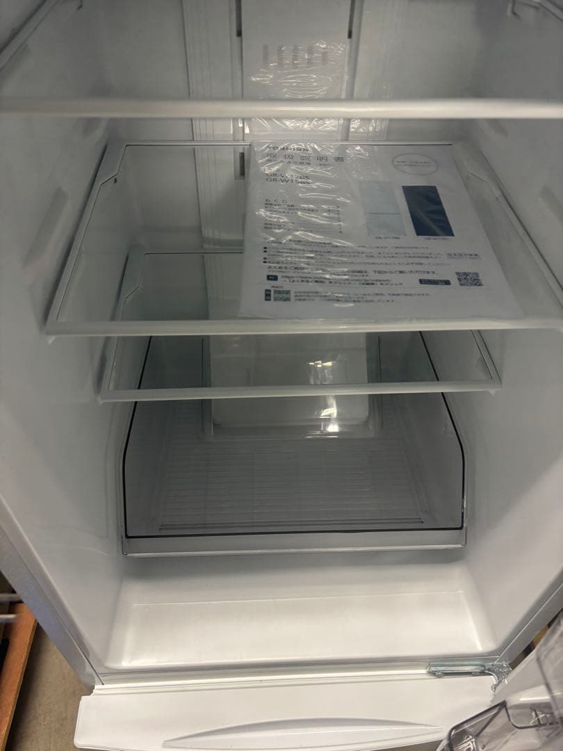 2024年製(TOSHIBA) 冷蔵庫 153L GR-W15BS(W) T