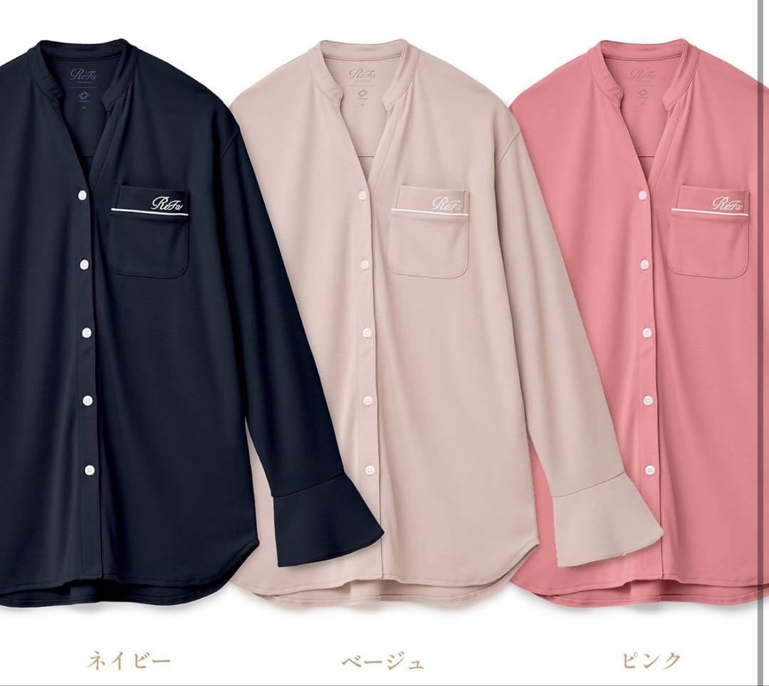 リファバイタルテックモイストスムーススタンドカラースリープウェアWOMEN