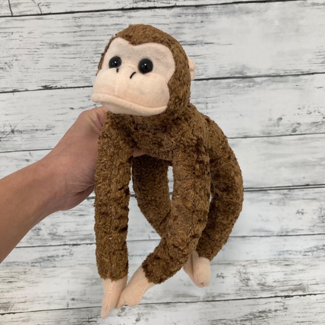 希少 レア品 日光猿軍団 ぬいぐるみ 黄色 2体セット 昭和レトロ ぬいぐるみ