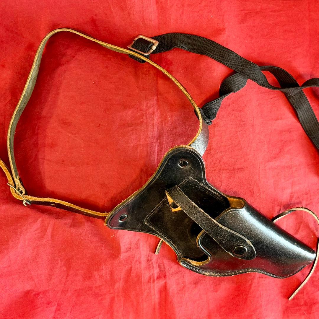 整備済 私服警察官用 革製 ショルダーホルスター スナブノーズ