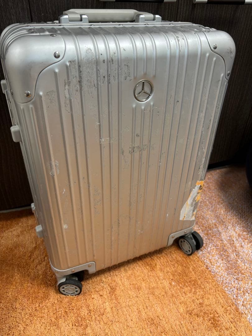 イ*ミ様 ビンテージ アルミスーツケース メルセデスベンツ リモワ