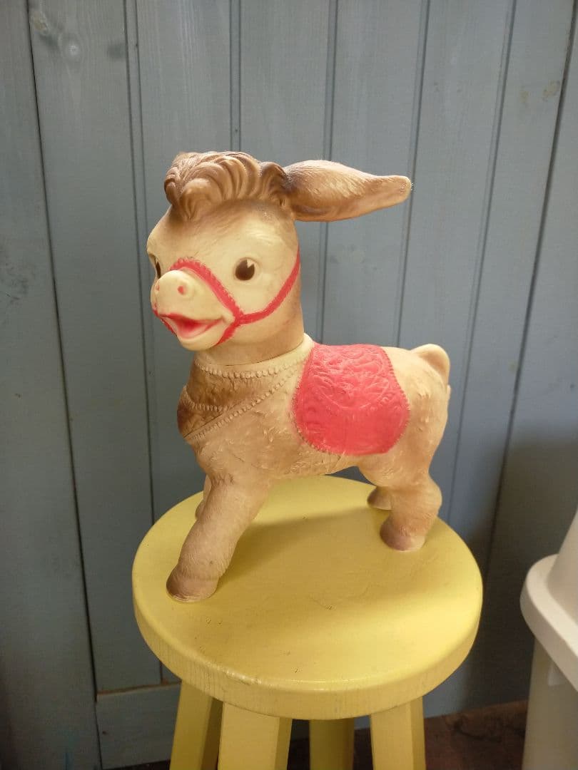 アンティーク ラバードール ひつじ 1961年 ☆ヴィンテージ ソフビ