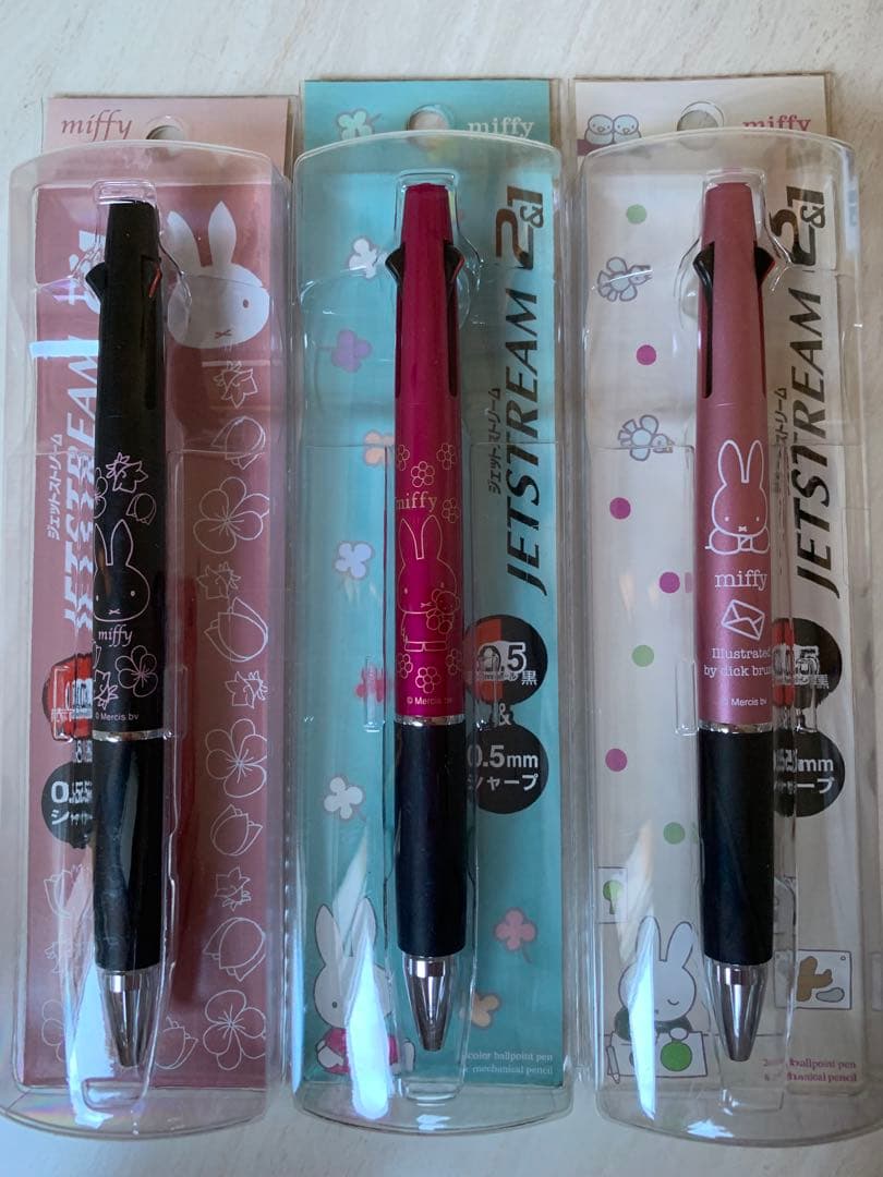 ジェットストリーム JETSTREAM 2＆1 ミッフィー miffy Miffy（ミッフィー） ジェットストリーム2＆1 シャープペンシル+2色
