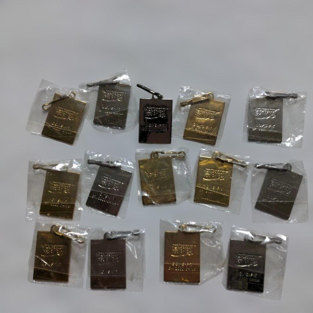 ワンピース 2000年 メタルプレート チャーム 14個セット｜ワンピース