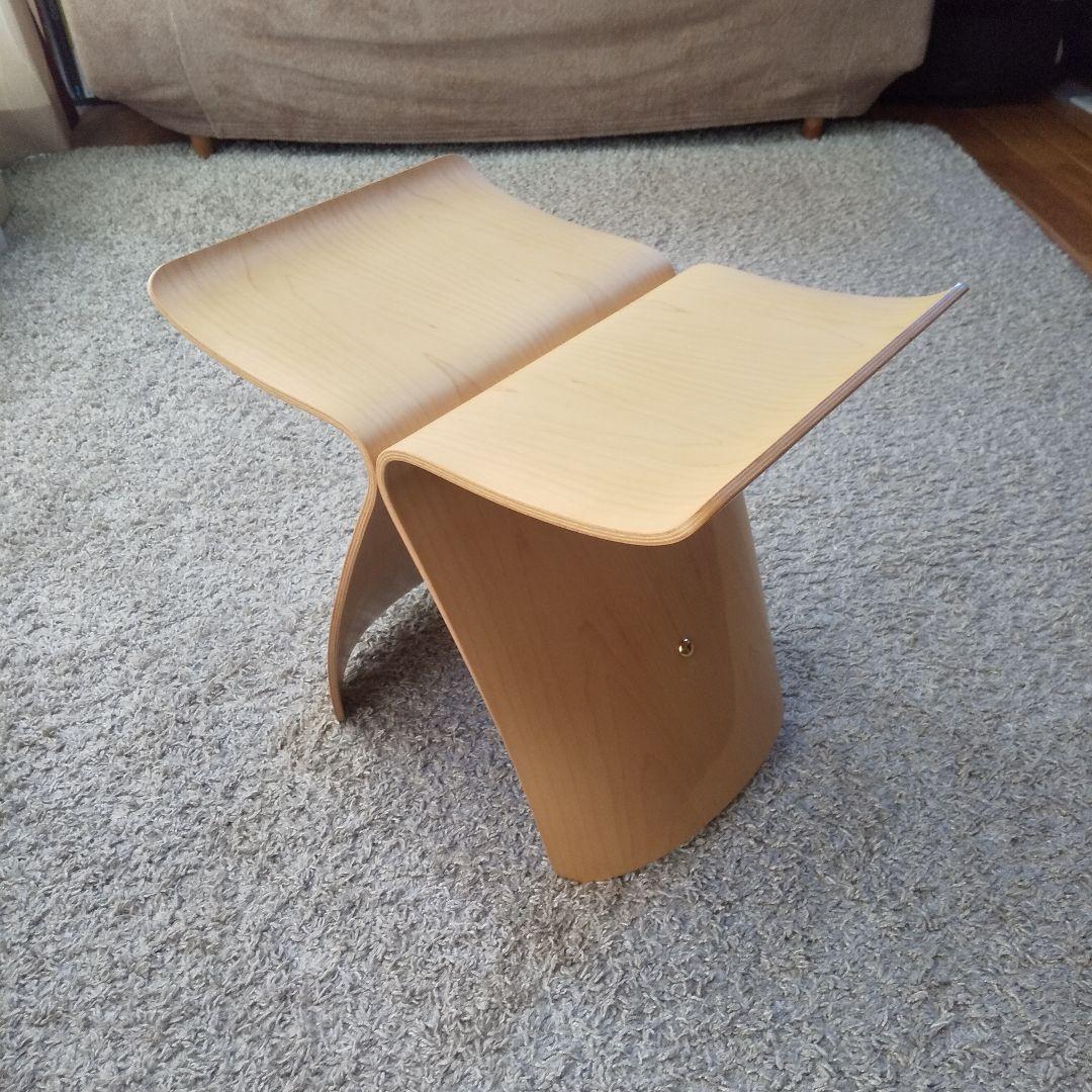 バタフライスツール (柳宗理)天童木工 メープル