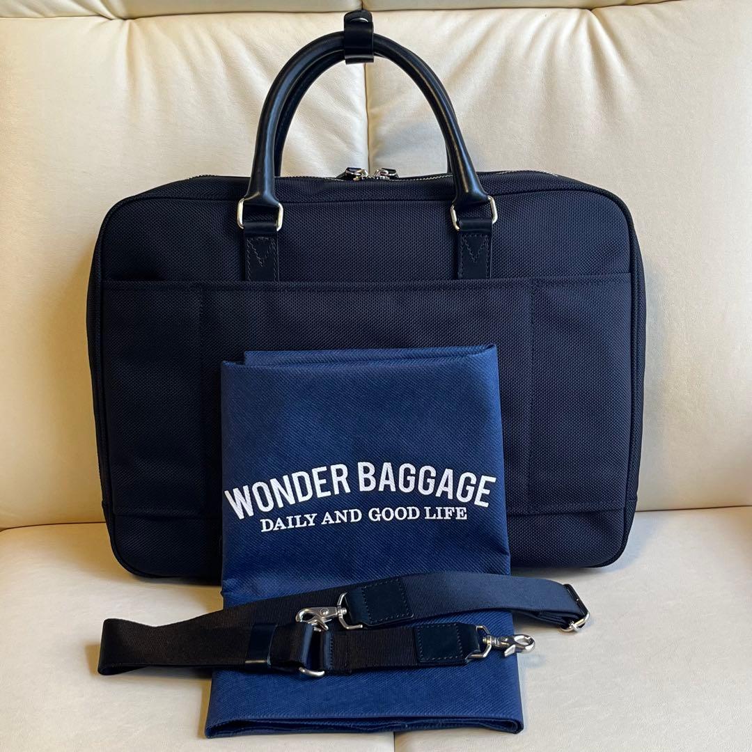 ☆★新品！WONDER BAGGAGE MGビジネスバッグ ブラック★☆