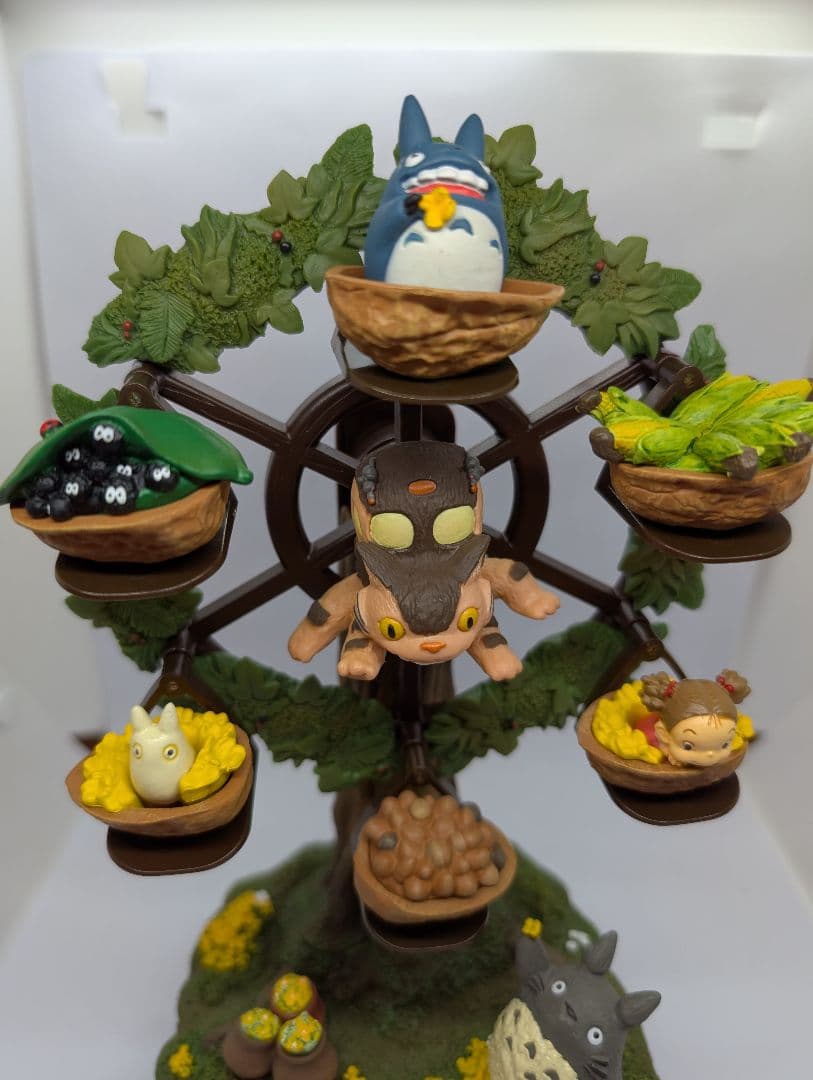 美品！ となりのトトロ 『森の観覧車 オルゴール』 ＋ 『バス亭』