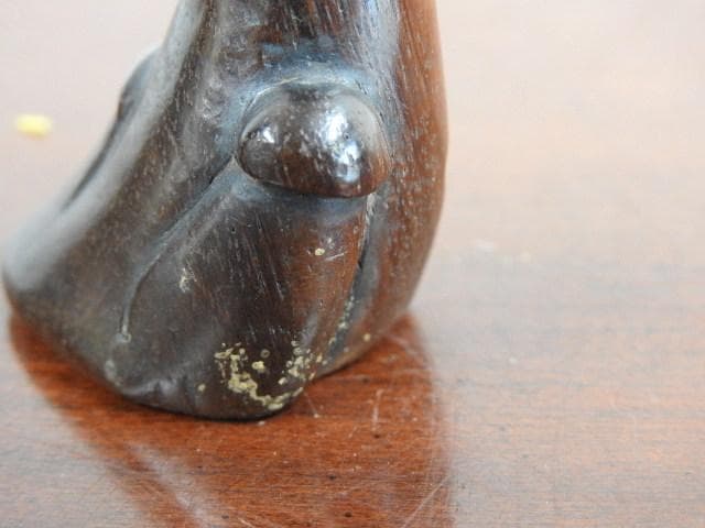 キノコ根付 M669 美術品・アンティーク・コレクション