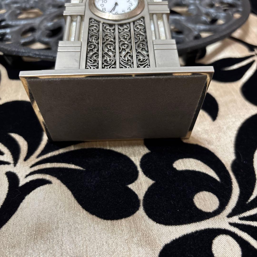 希少銀座和光オリジナルデュアル（両面）クロック インテリア小物 希少