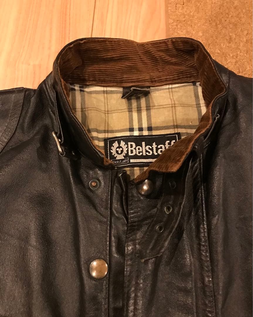◼️希少 80s〜ベルスタッフ オールレザー トライアルマスター belstaff