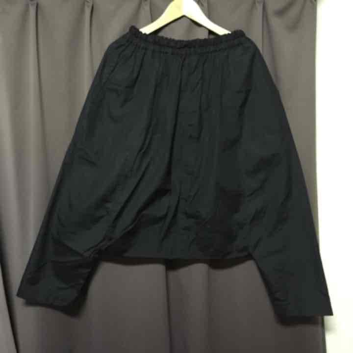 即完売・絶版モデル】urkool ユアクール ジッパー サルエルパンツ 黒