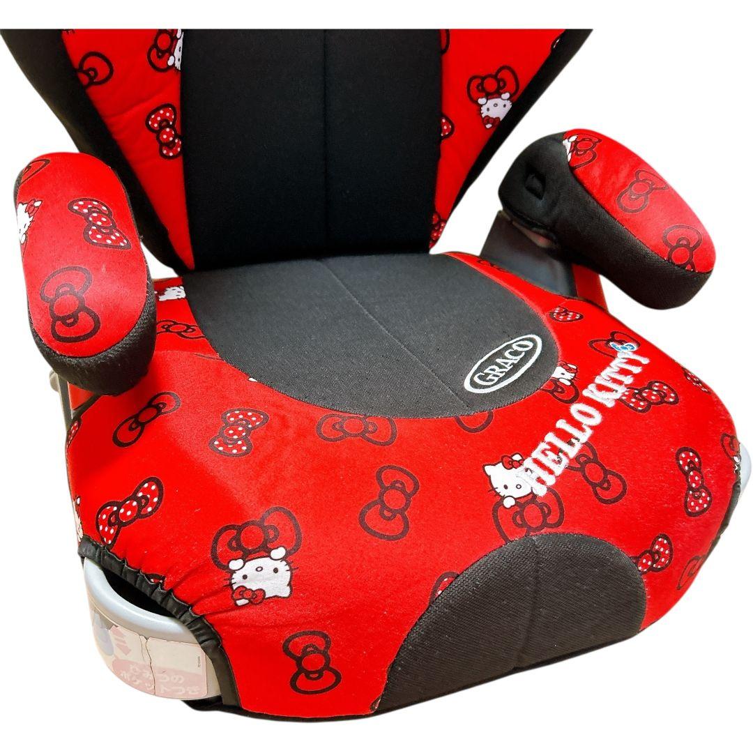 【人気】 GRACO ジュニアプラスDX ハローキティ コラボ ジュニアシート