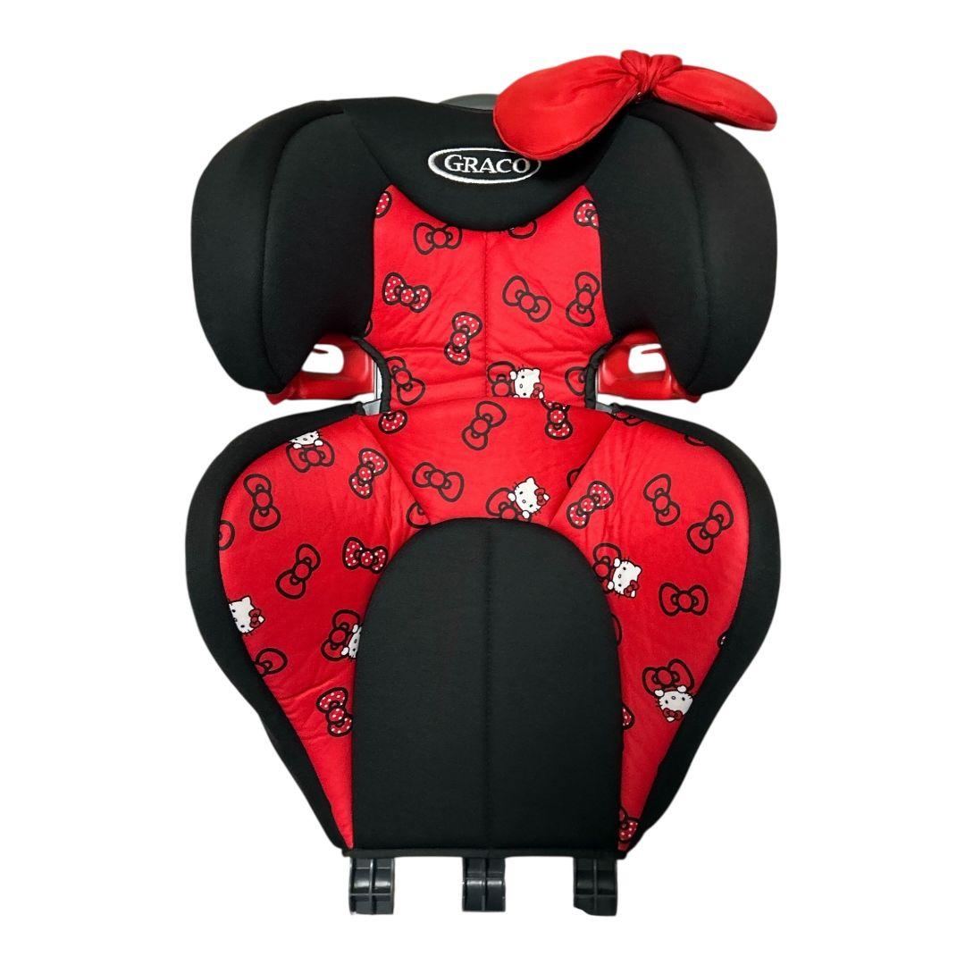 【人気】 GRACO ジュニアプラスDX ハローキティ コラボ ジュニアシート