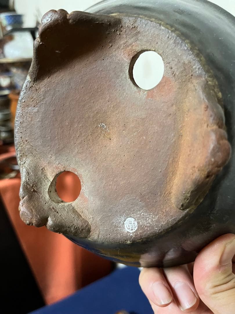 185 盆栽 盆栽鉢 植木鉢 和鉢 燿山