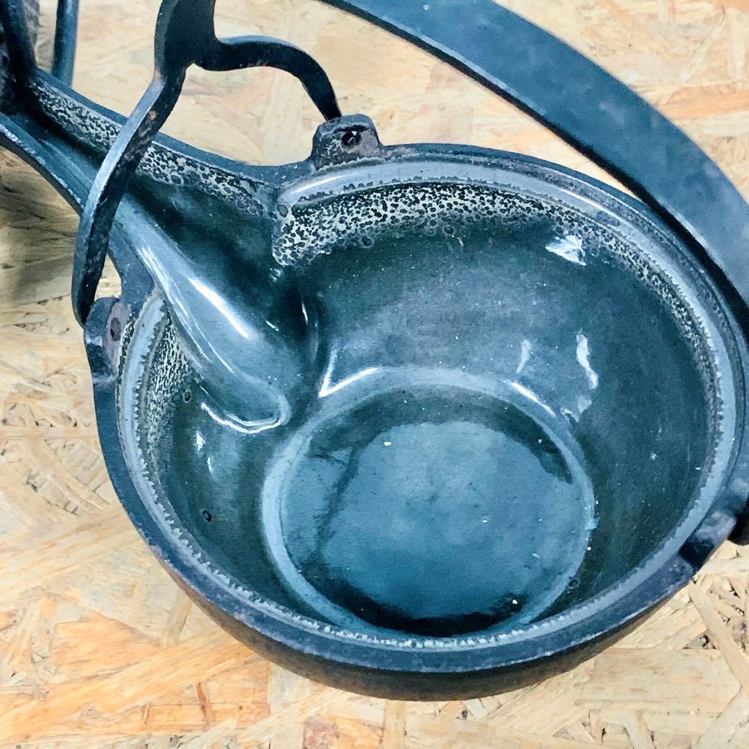 南部鉄器 3点セット★鉄瓶 急須 伝統工芸品 昭和レトロ 茶道具 アンティーク