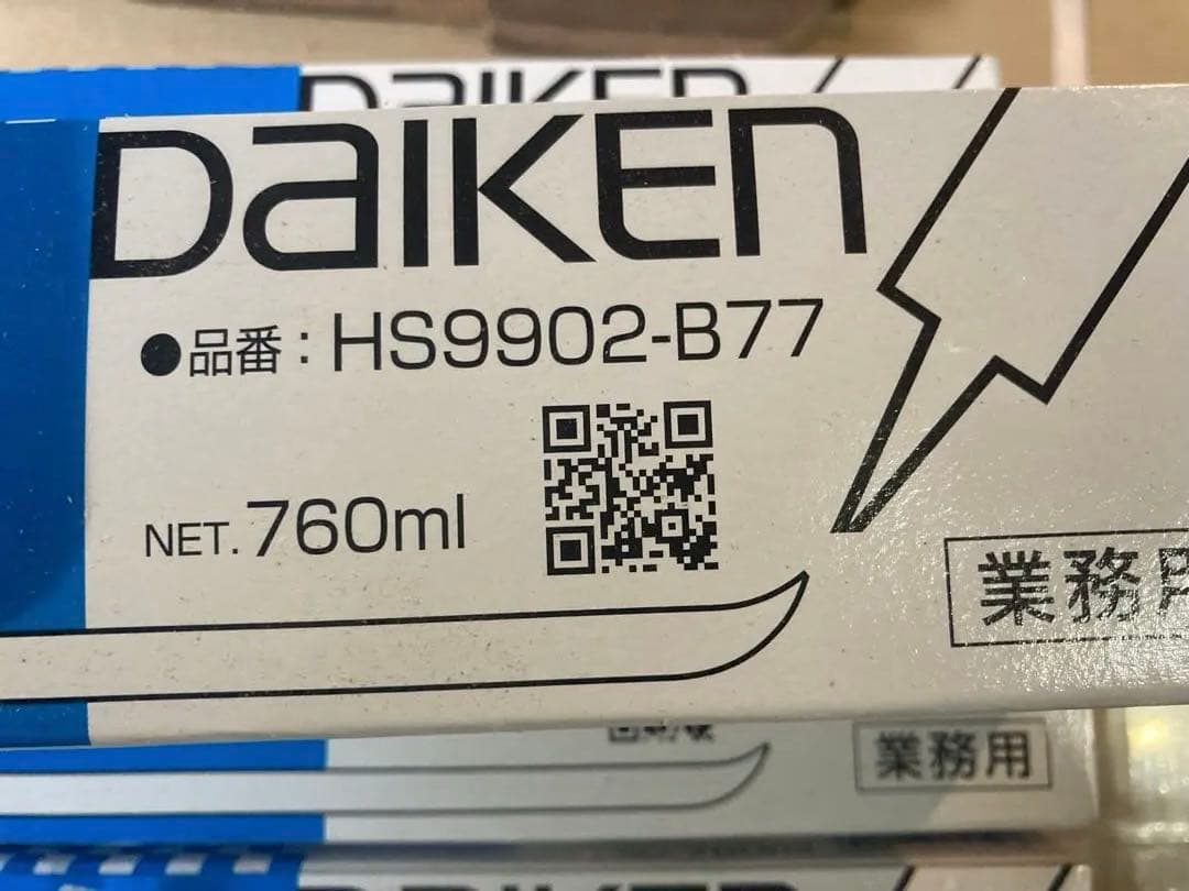 ダイケン HS902-877 一般用ボンド 760ml 5本 カートリッジタイプ