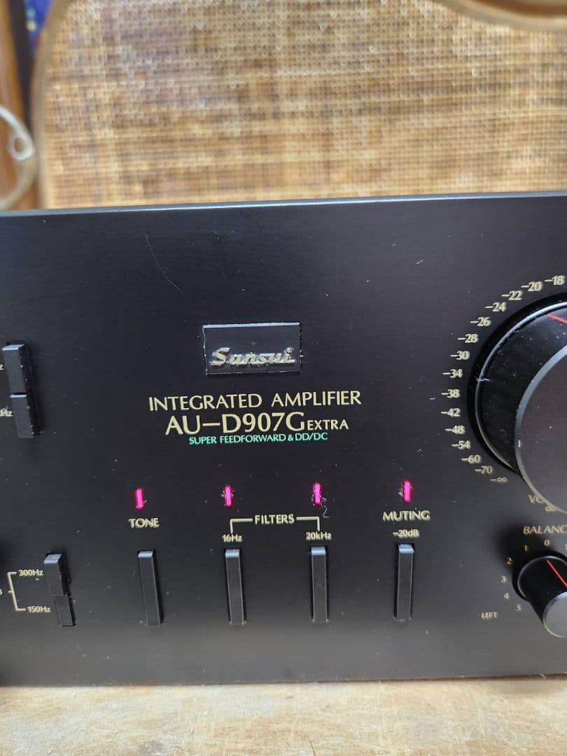 山水最高峰！フルレストア美品！山水プリメインアンプAU-D907G EXTRA