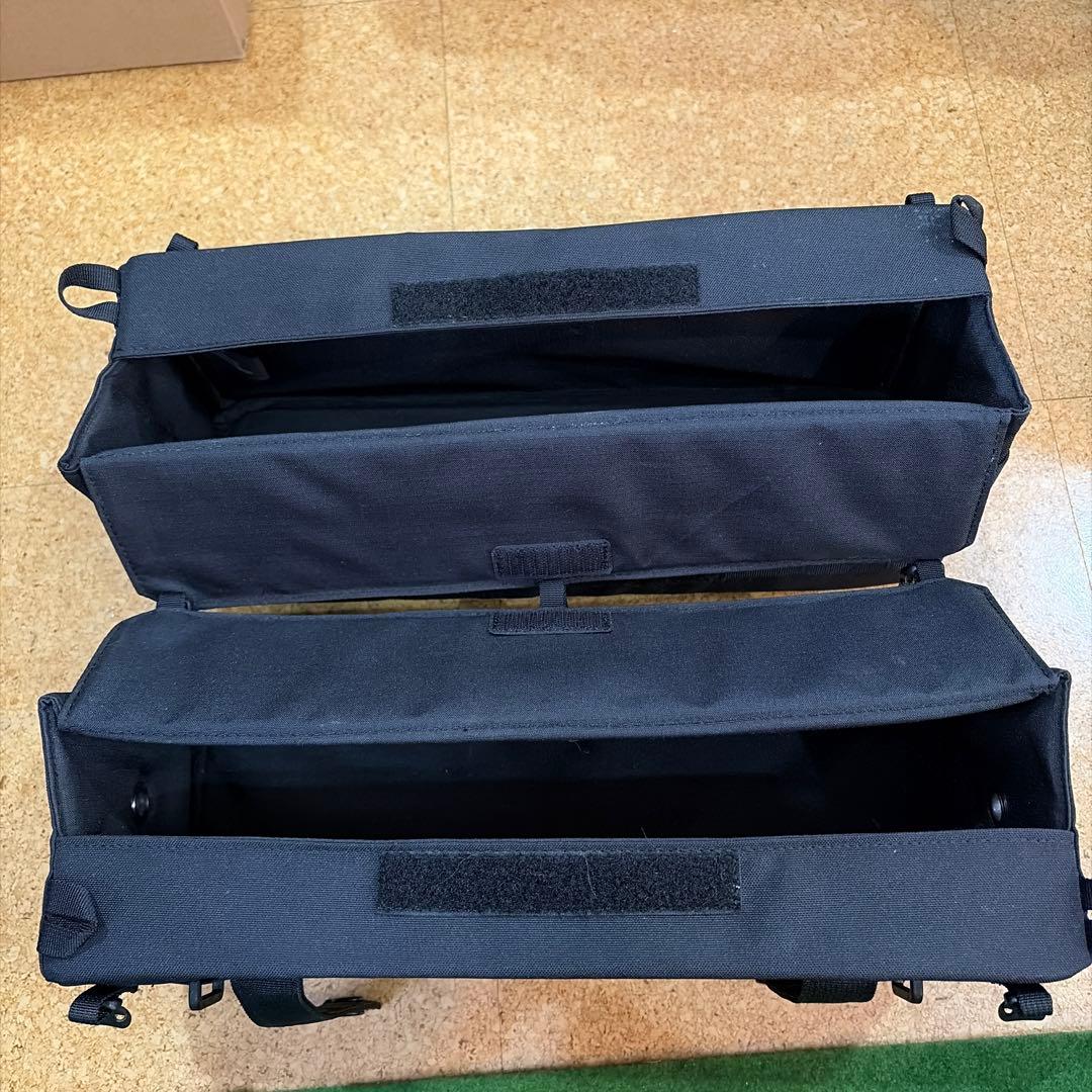 2個セット 美品 ヘリノックス テーブルサイドストレージS ブラック 収納ケース