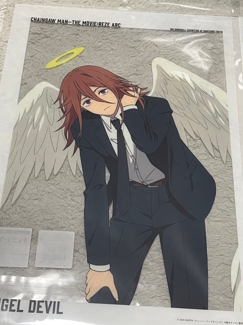劇場版 チェンソーマン レゼ篇 大交流展 A3クリアポスター 天使の悪魔 アキ