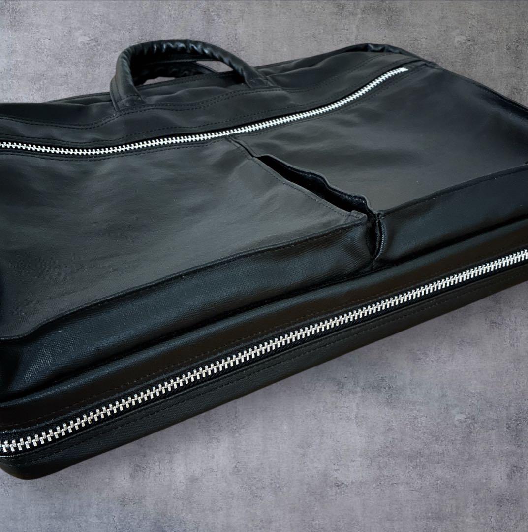 美品　PORTER ポーター フリースタイル 2WAYブリーフケース ブラック