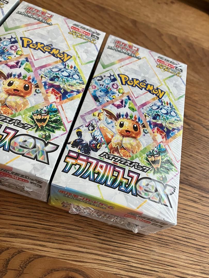 ポケモンカード　テラスタルフェスex　未開封シュリンク付き5BOX