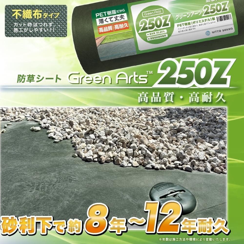 [S143-95] 防草シート 250Z 1m×50m 新品