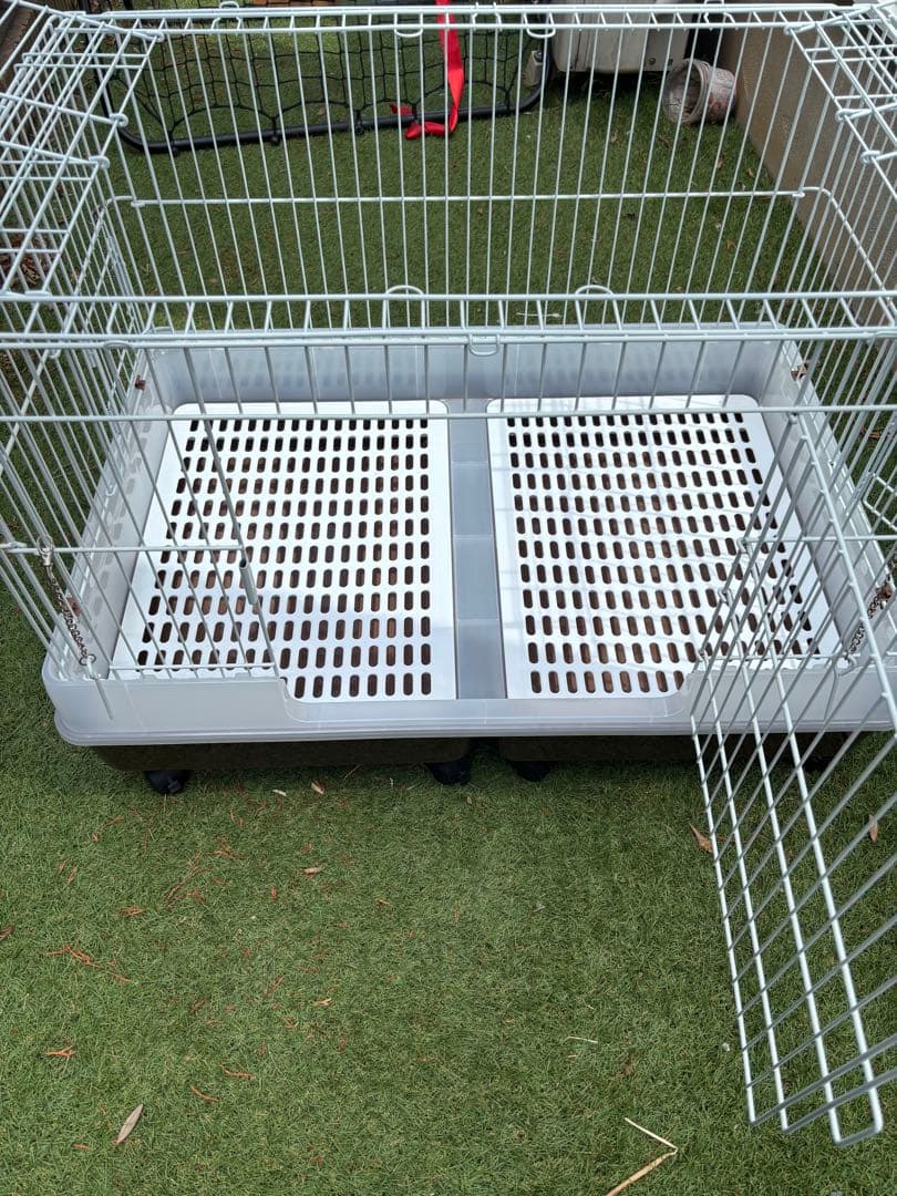 キャスター付うさぎ用ケージ】90cm幅