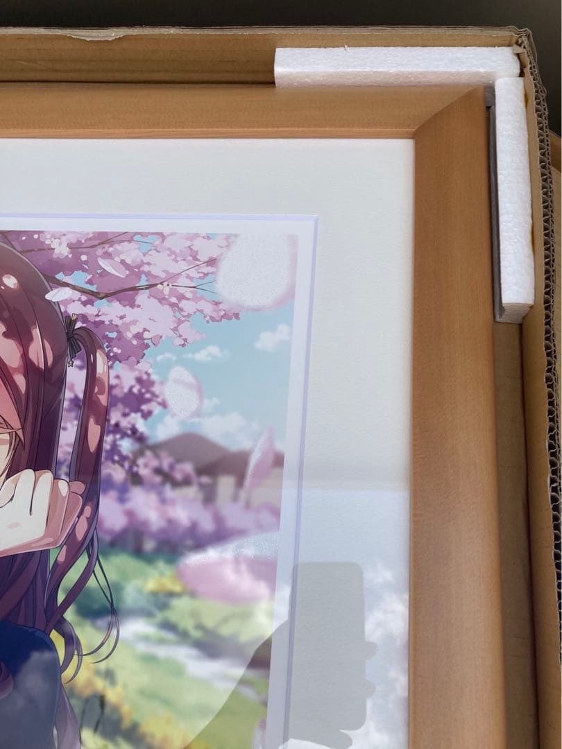 ミクスドメディア カントク 桜時雨 アールビバン 版画 くるみ - メルカリ