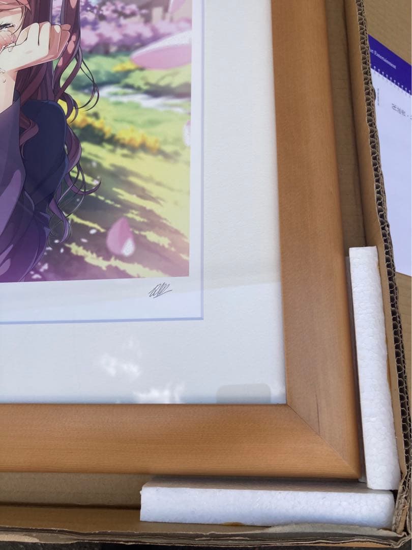 ミクスドメディア カントク 桜時雨 アールビバン 版画 くるみ - メルカリ