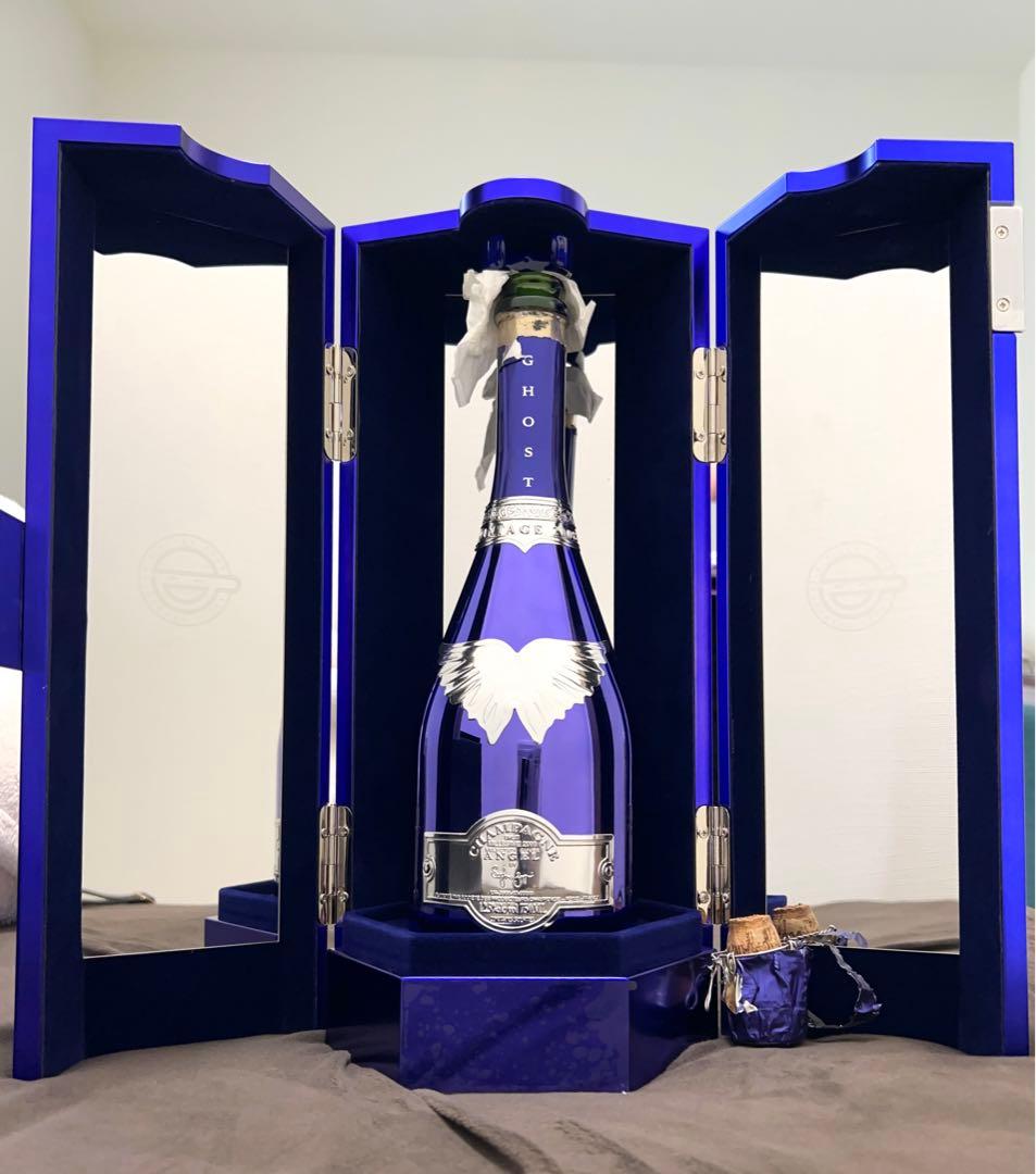 レア・美品】エンジェルシャンパン×攻殻機動隊 空瓶空箱 ANGEL CHAMPAGNE