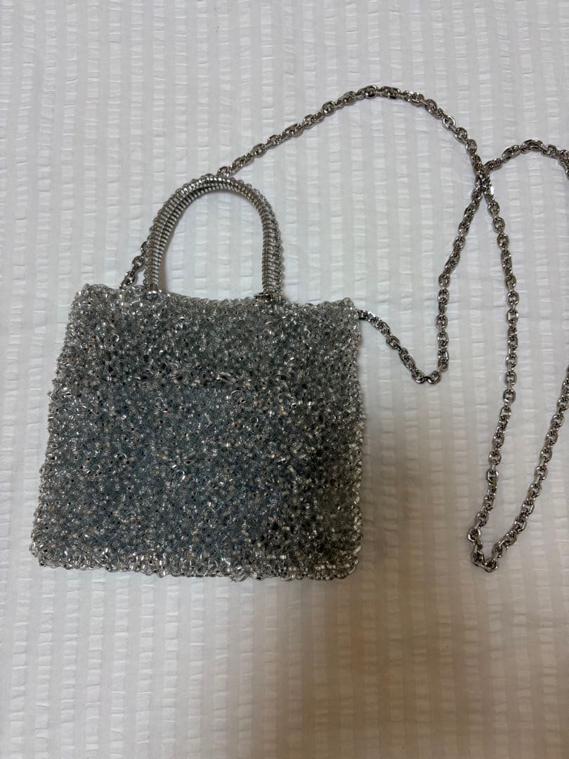 アンテプリマ・シルバー パーティーバッグ