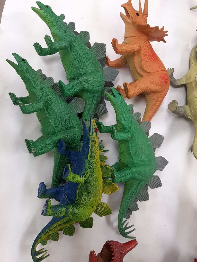 DORMEI 恐竜☆大量 フィギュアセット 1986 1987レトロ2 N1