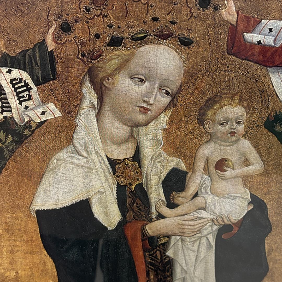 デシュトナーの三日月上の聖母子 聖母マリア 天使 キリスト