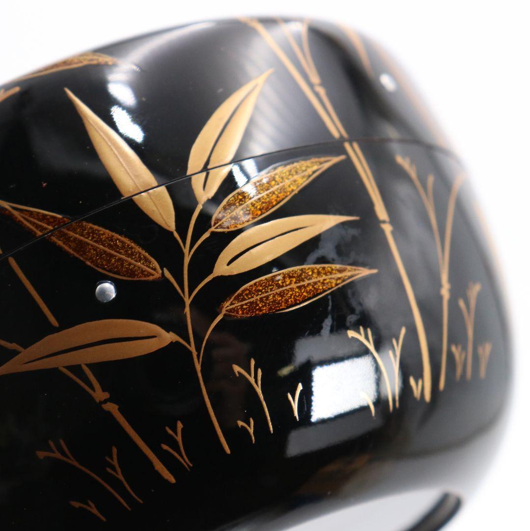 松永松寛作 笹露蒔絵 平棗 銀粒 茶道具 共箱 V871 N6 - メルカリ