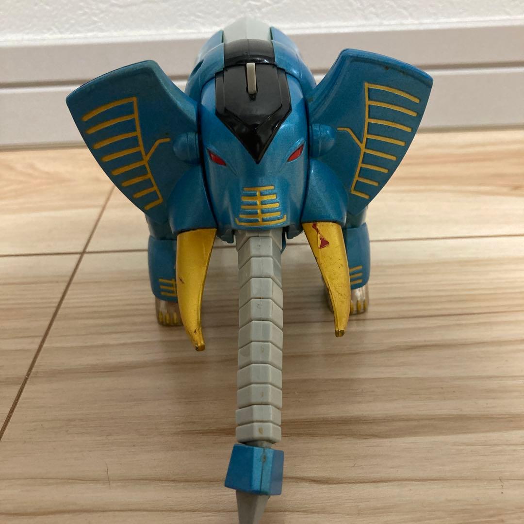 希少品　百獣戦隊ガオレンジャー DX ガオエレファント　取説　ミニフィギュア付