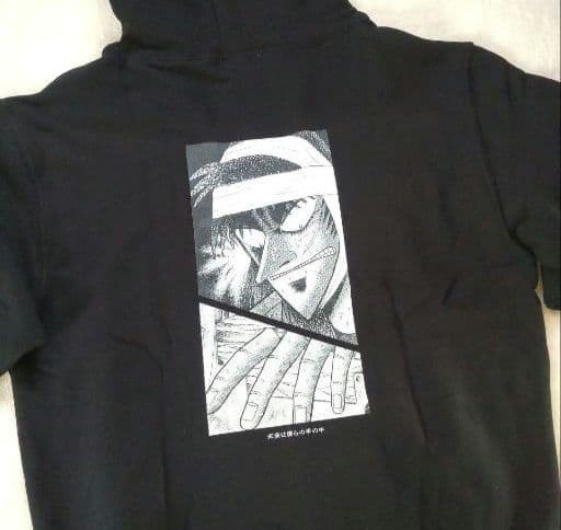 未使用品】カイジ Hoodie フーディー パーカー スウェット L カイジ展