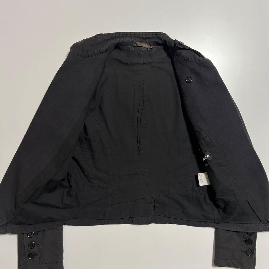 ANN DEMEULEMEESTER ナポレオンジャケット ブラック XXS