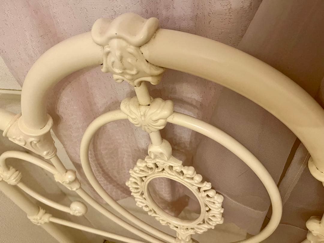 ローラアシュレイ サマセット シングルベッドフレーム アイボリー