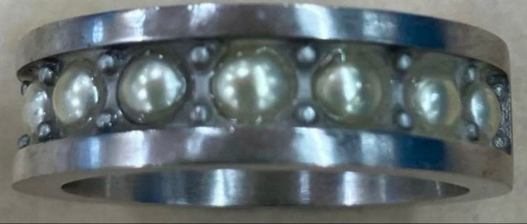 格安！送料無料LOUIS VUITTONパール装飾リング　ルイヴィトン国内正規