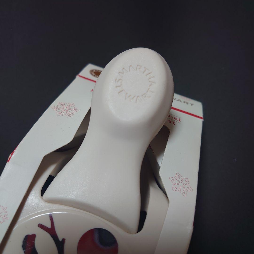 マーサスチュワート snowman 雪だるま 新品 ビッグパンチ スノーマン